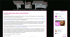 Desktop Screenshot of lostturntable.com